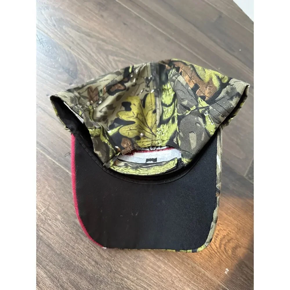 NWOT S. Carolina One Size NCAA Football Mossy Curved Bill Cap Green Camo